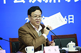 中科院副秘书长邓勇在新闻发布会上介绍有关情况