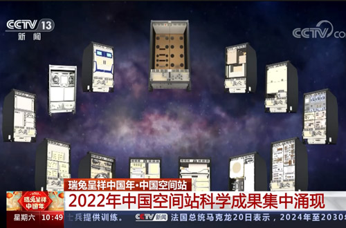 【2023瑞兔呈祥中国年】瑞兔呈祥中国年·中国空间站 2022年中国空间站科学成果集中涌现